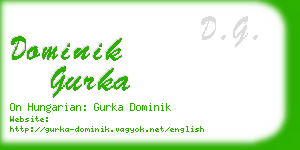 dominik gurka business card
